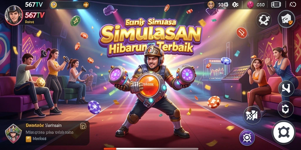 Screenshot gameplay 567TV menampilkan simulasi yang imersif dan interaktif.
