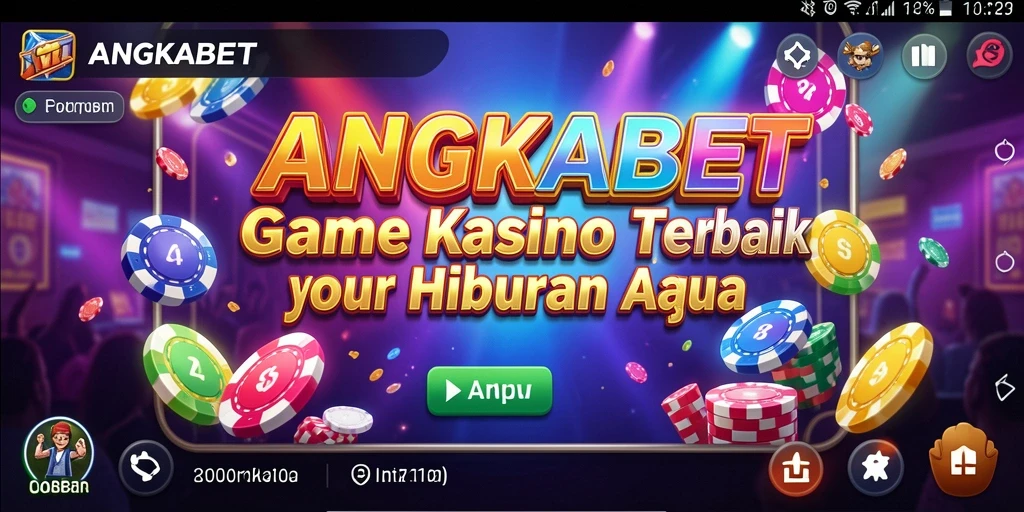 Tampilan gameplay seru dengan grafik menarik dari ANGKABET.