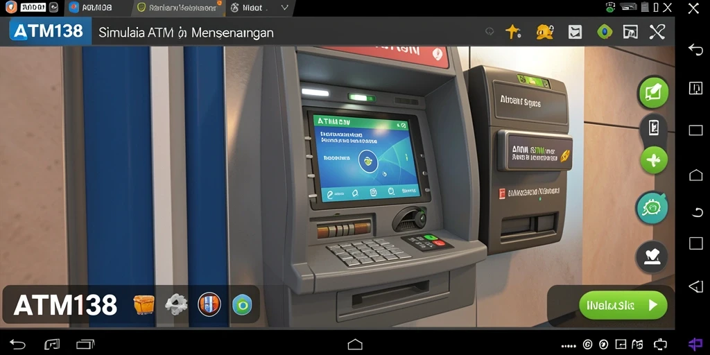Tampilan gameplay ATM138 dengan antarmuka yang user-friendly.