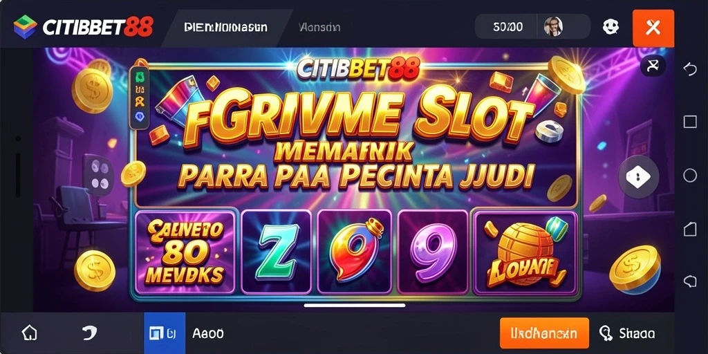 Screenshot game CITIBET88 menunjukkan gameplay Slot yang menarik dan memukau.