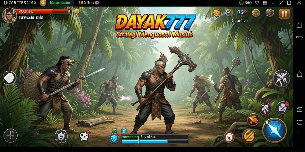 Tangkapan layar dari gameplay seru DAYAK777 dengan strategi menawan.