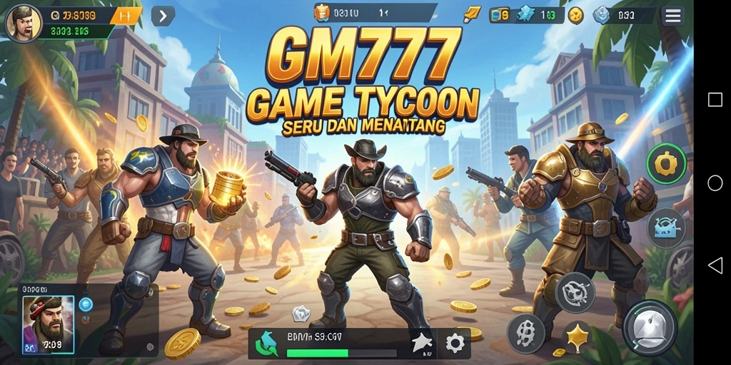 Tampilan menarik dan interaktif dari gameplay GM777 yang seru.