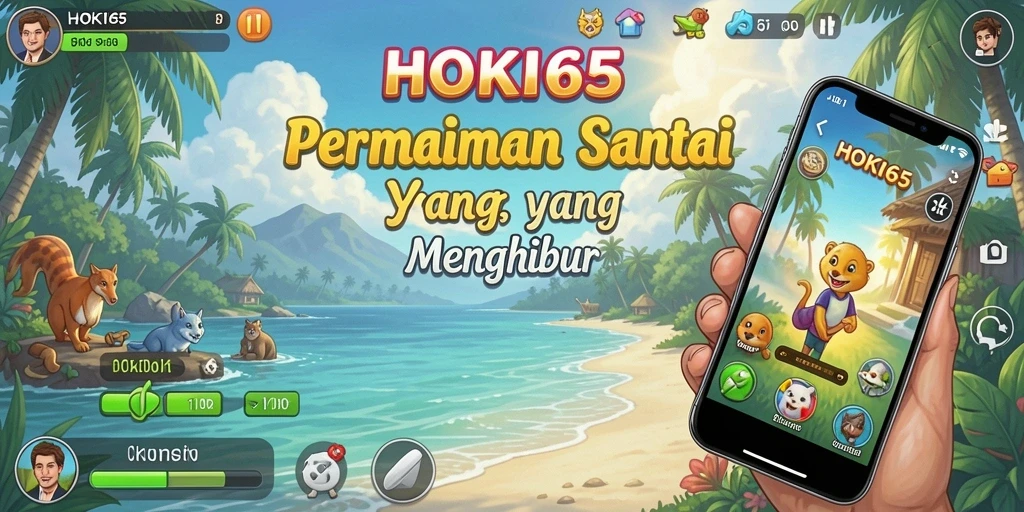 Screenshot utama HOKI65 menampilkan gameplay yang menyenangkan dan menantang.