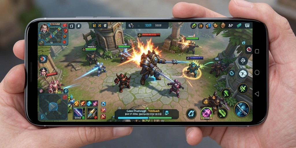 Tampilan screenshot gameplay menarik dan penuh strategi di INDORP.