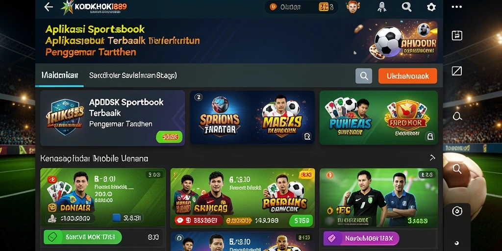 Tampilan screenshot KODOKHOKI889 yang menunjukkan fitur taruhan langsung.