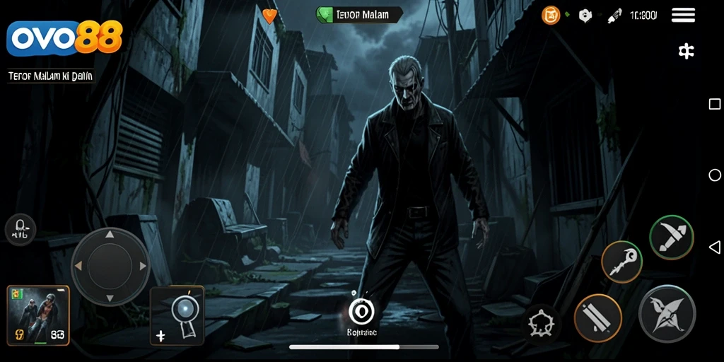 Gameplay OVO88 menampilkan suasana horror yang menegangkan dan mengintimidasi.