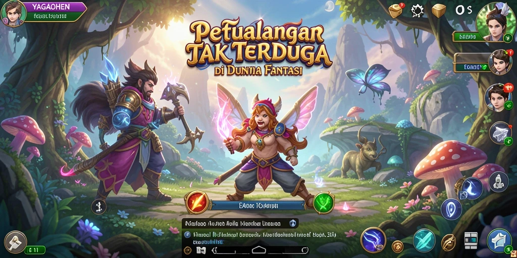 Gameplay YAGAOHEN yang penuh aksi dan eksplorasi.